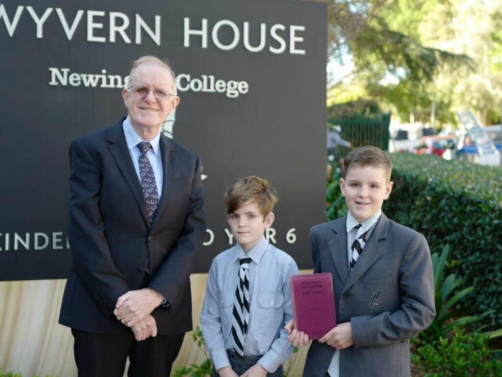 Year 6 Wyvern student Jed Robertson uncovers Newington family history