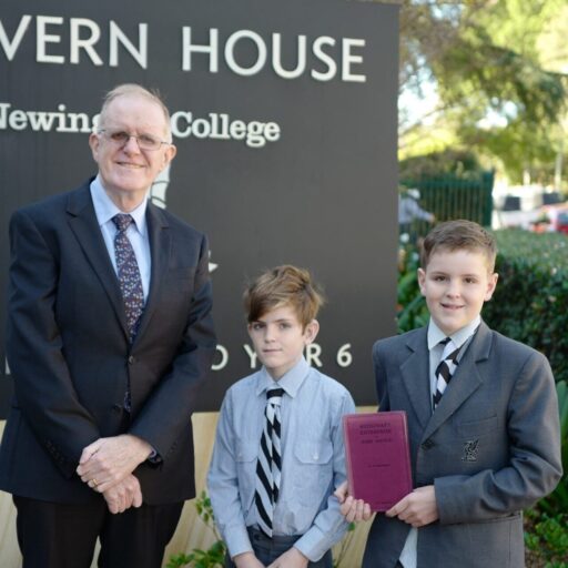 Year 6 Wyvern student Jed Robertson uncovers Newington family history