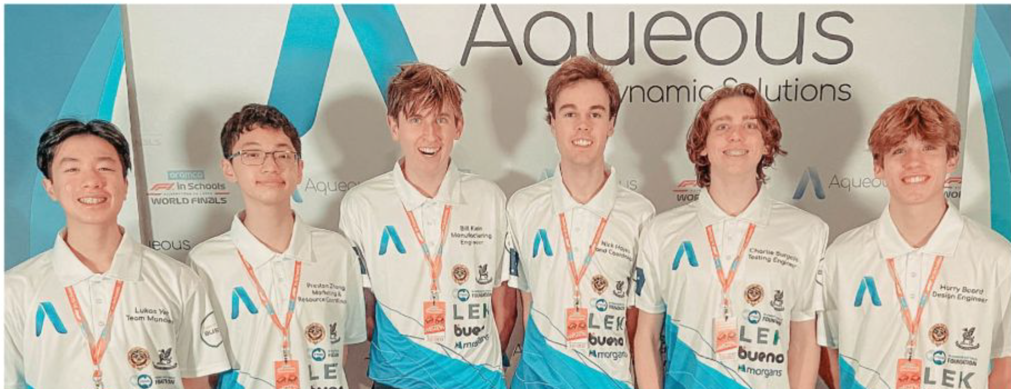 Team Aqueous does us proud on the world stage