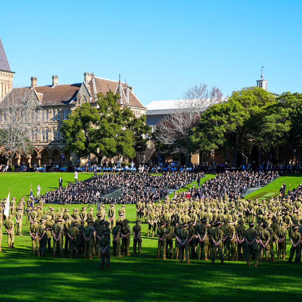 Appointment of Officer Commanding of the Newington College Army Cadet Unit