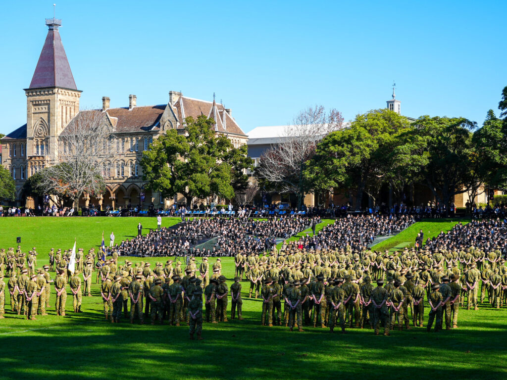 Appointment of Officer Commanding of the Newington College Army Cadet Unit