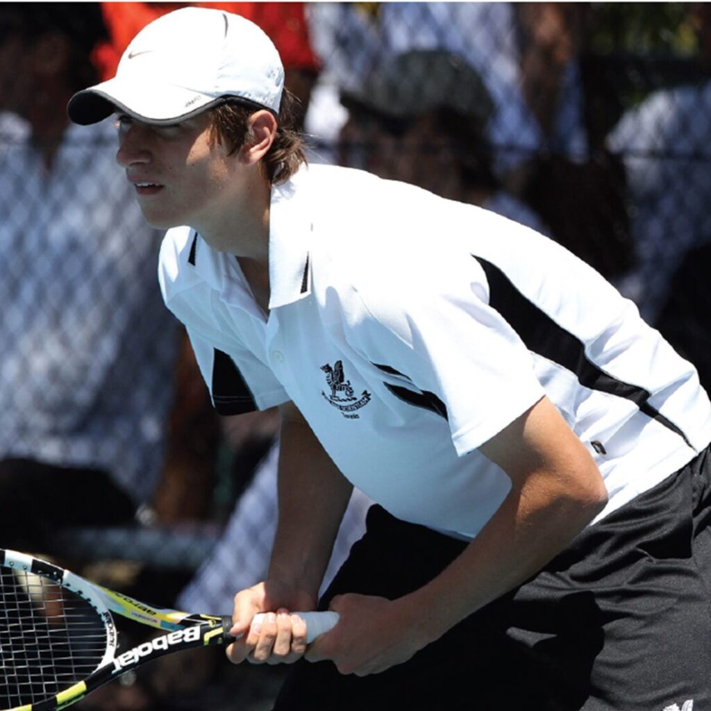 Newington Centre Court to Australian Open Coaches’ Box