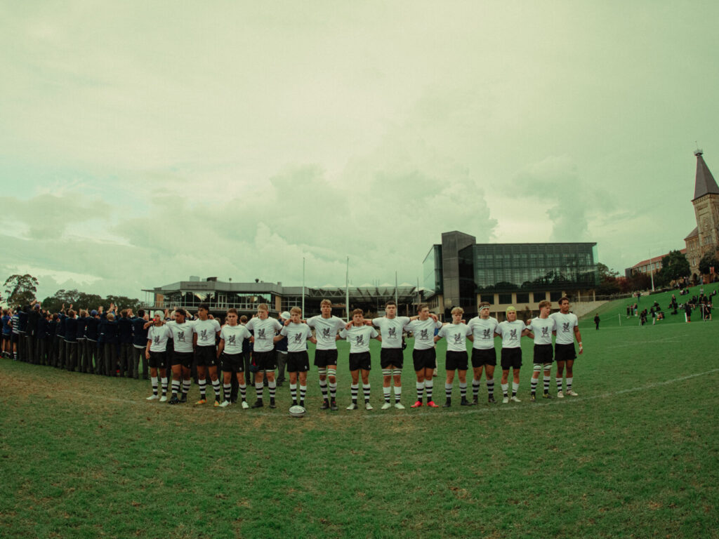 Rugby internationals and a College homecoming