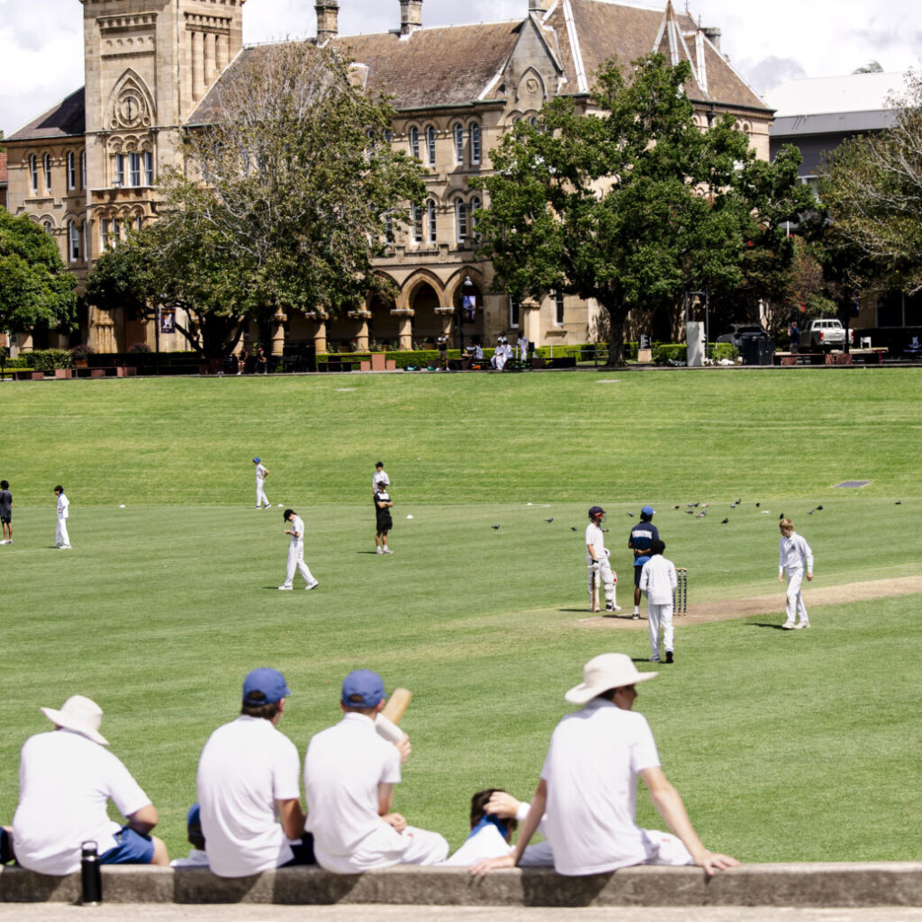 College cricketers open innings on UK tour