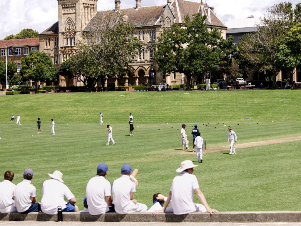 College cricketers open innings on UK tour