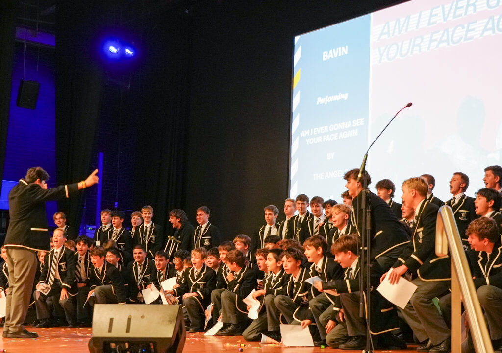 Houses harmonise ahead of singing competition