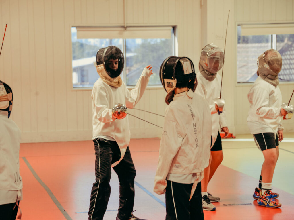 Exploring the pointy end of Newington’s Fencing program