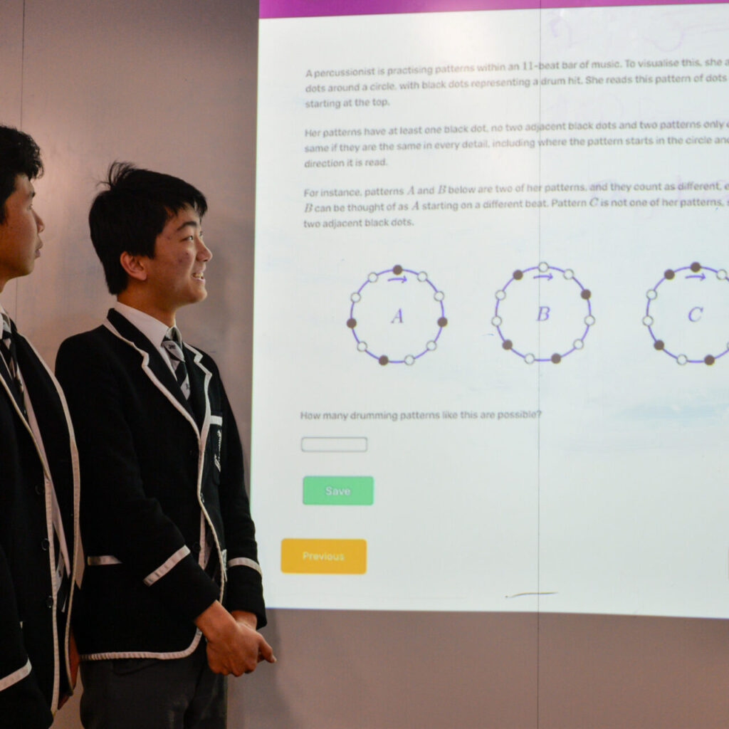 Maths acumen inspired by creative problem solving and the beauty of universality 