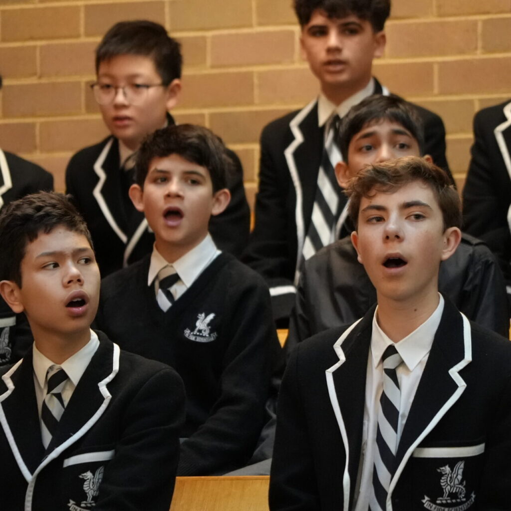 College choristers pitch in for Founders Concert