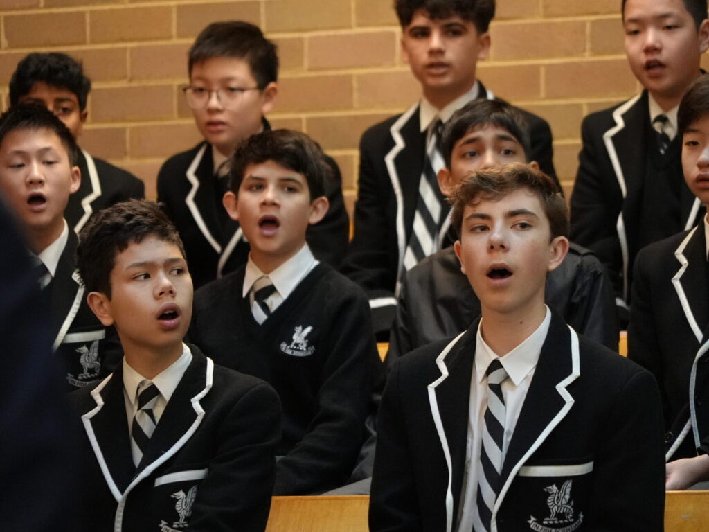 College choristers pitch in for Founders Concert