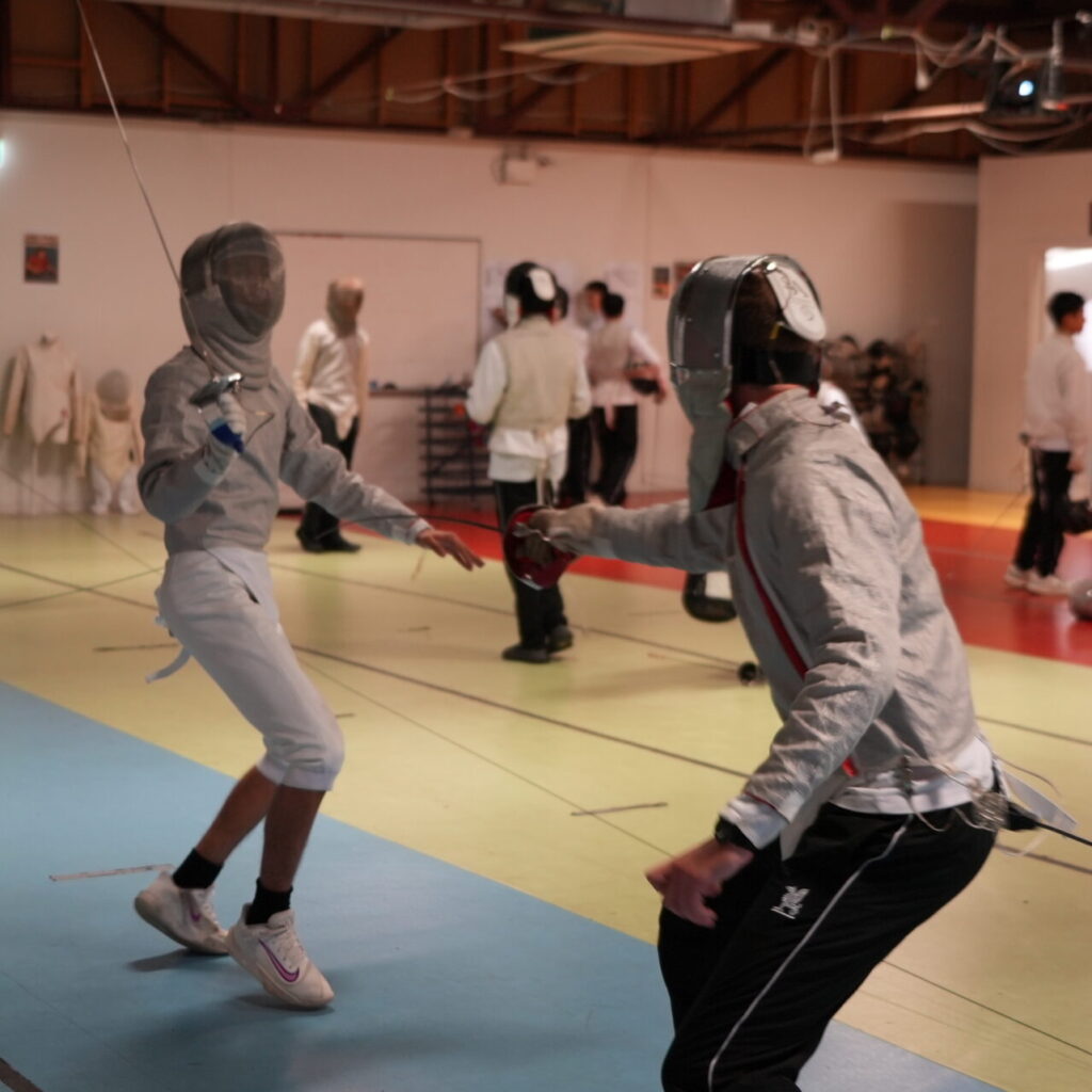 En garde! Fencers carry the sword for Newington 