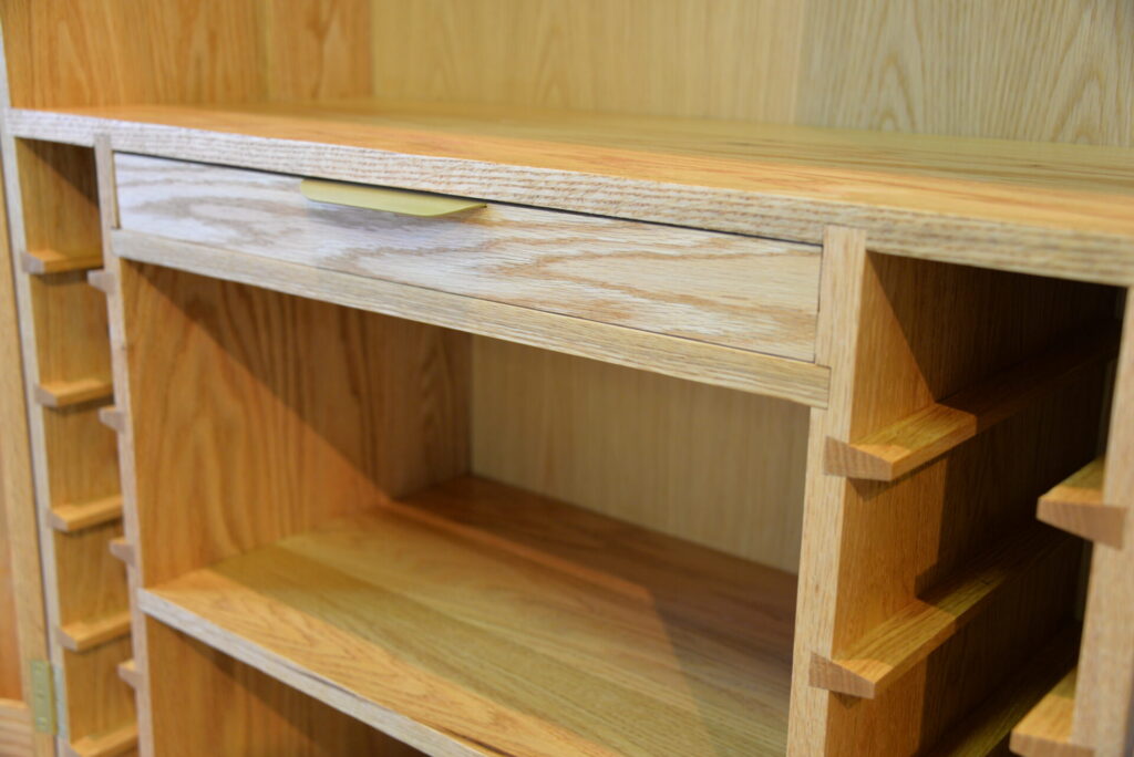 HSC Nominations | Class of 2026 2 Jake P 2 Oak Wine Cabinet in American Oak and Walnut
